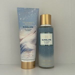 VICTORIA’S SECRET Sunslope Body Mist and Lotion NEW
